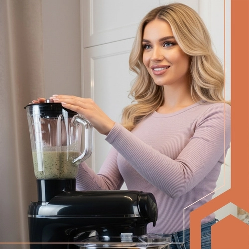 Szklany blender 1,5 l do smoothie i zup