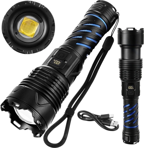 Cyfrowy wyświetlacz i wytrzymały aluminiowy korpus