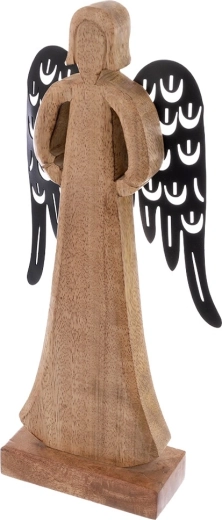 Kontrastowe metalowe skrzydła dla efektownego wyglądu