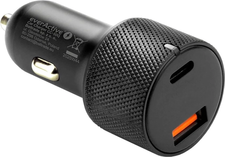 Dwa porty szybkiego ładowania