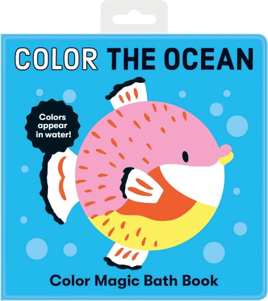 Mudpuppy Książeczka do kąpieli Pokoloruj ocean