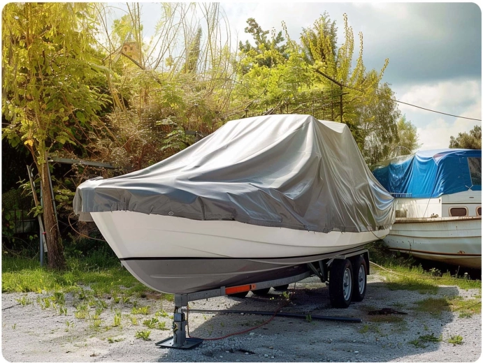 Pewne mocowanie dzięki stalowym oczkom