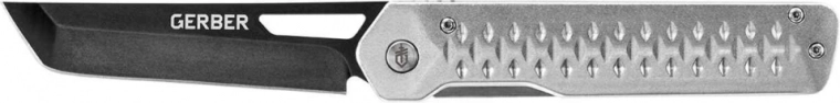 Gerber Ayako – nóż składany 8,9 cm, czarny/srebrny, aluminium