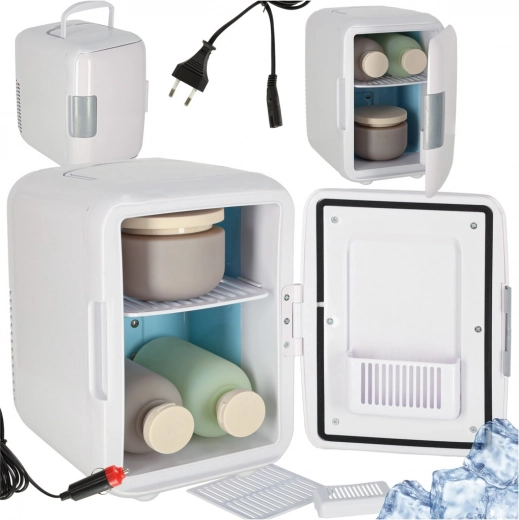 Mini lodówka turystyczna 4L z podgrzewaniem i chłodzeniem