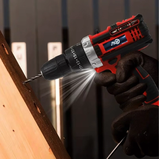 Oświetlenie LED i ergonomiczny uchwyt