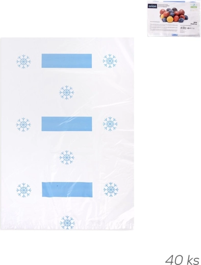 Woreczki do mrożenia Extra 35 × 25 cm (40 szt.)