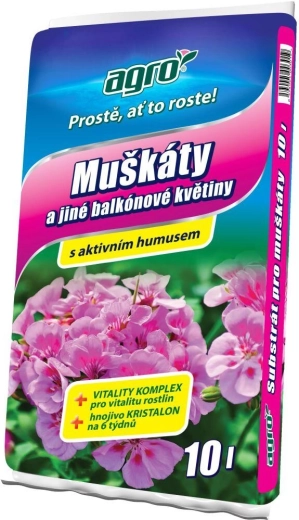 Podłoże do pelargonii 10 l Agro