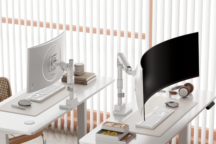 Maksymalna ergonomia i wolna przestrzeń robocza