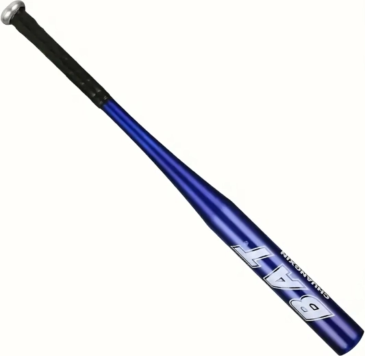 Aluminiowy kij baseballowy 25" (64 cm) – treningowy, lekki, niebieski