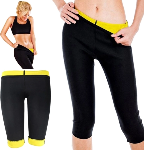Neoprenowe spodnie fitness na odchudzanie – Szorty
