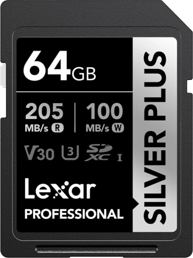 Karta pamięci Lexar Professional Silver Plus SDXC 64 GB