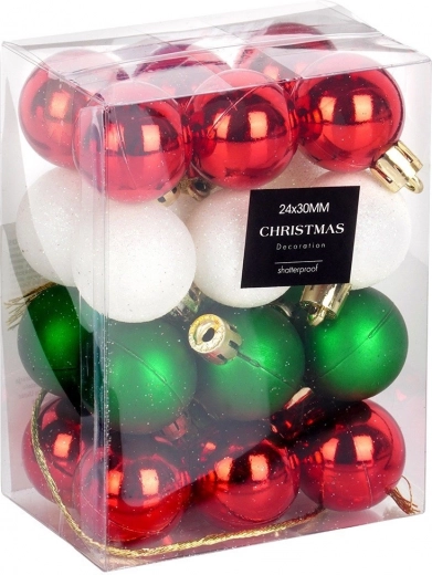 Kompaktowy zestaw 24 szt. z łatwym zawieszaniem