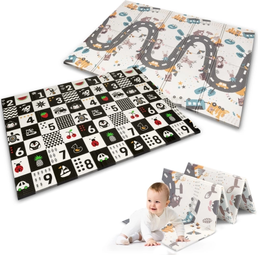 Dwustronny design: nauka i zabawa na jednej macie