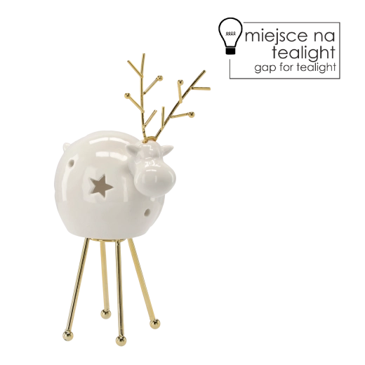 Luksusowe złote wykończenie dla świątecznej atmosfery