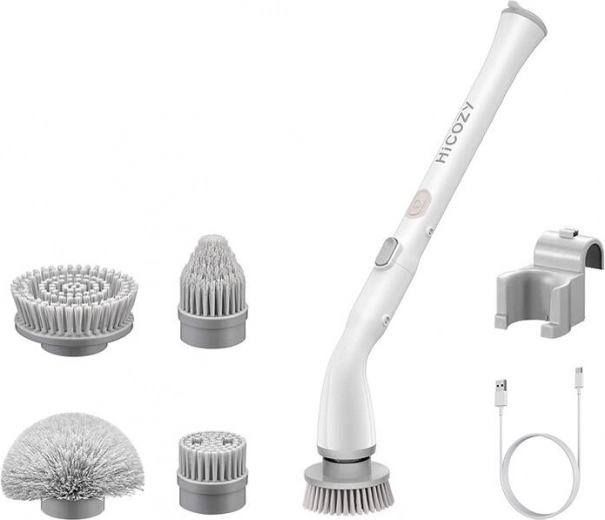 Elektryczna szczotka czyszcząca HICOZY z teleskopową rączką