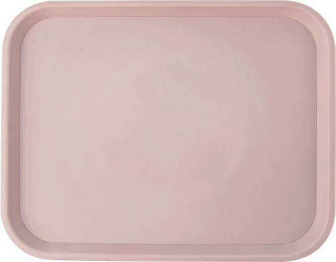 Plastowa taca do serwowania 45,5 × 35,5 cm latte - 1 sztuka