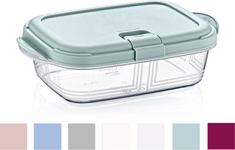 Pojemnik na żywność 1,1 l z wieczkiem push-up HOBBY LIFE