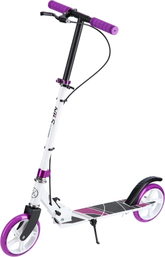 Składana hulajnoga NILS Extreme fioletowa 180 mm