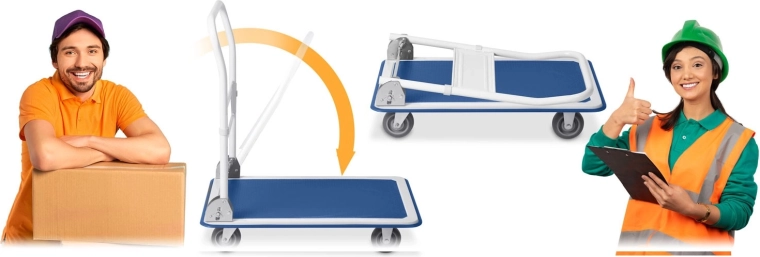 Składana rączka oszczędzająca miejsce