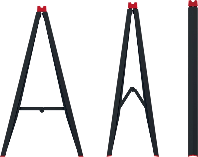 Składana konstrukcja oszczędza miejsce