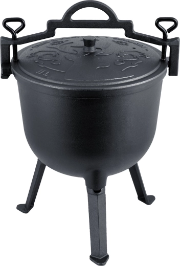 Mocne żeliwo dla głębokiego, długo rozwijającego się smaku