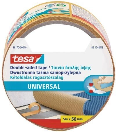 Dwustronna taśma do wykładzin Tesa 50 mm × 5 m