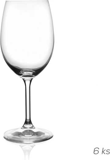Kieliszki do wina Lara 350 ml, 6 szt.