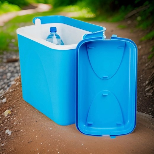 Przestronne wnętrze na wysokie butelki