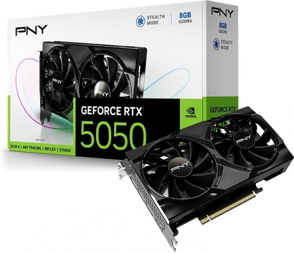 PNY GeForce RTX 5050 8GB Dual Fan karta graficzna
