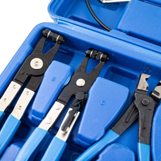 Obrotowe szczęki dla pewnego chwytu