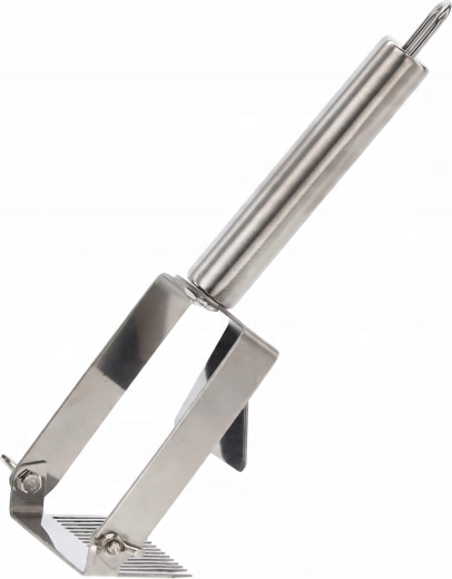 Ostre i trwałe zęby ze stali nierdzewnej