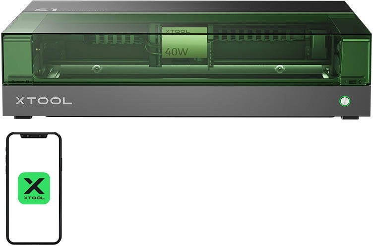 Grawerka laserowa 2 w 1 xTool S1 40W Zestaw All‑in‑One (czarna)