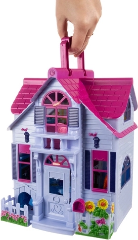 Składana konstrukcja z wygodną rączką