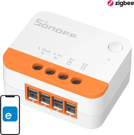 Sonoff ZBMINIL2 inteligentny mini włącznik Zigbee 3.0 bez przewodu neutralnego