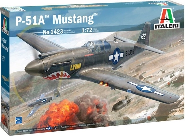 Plastikowy model P-51A Mustang 1/72