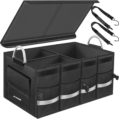 Tekstylny organizer do bagażnika samochodu XTROBB z pokrywą 50 l