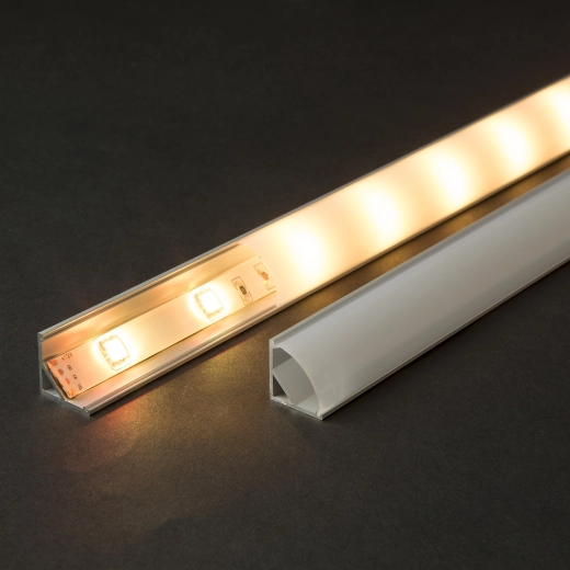 Aluminiowy profil U do taśm LED 1 m