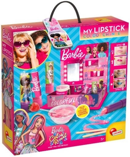 Szminka Barbie zmieniająca kolor