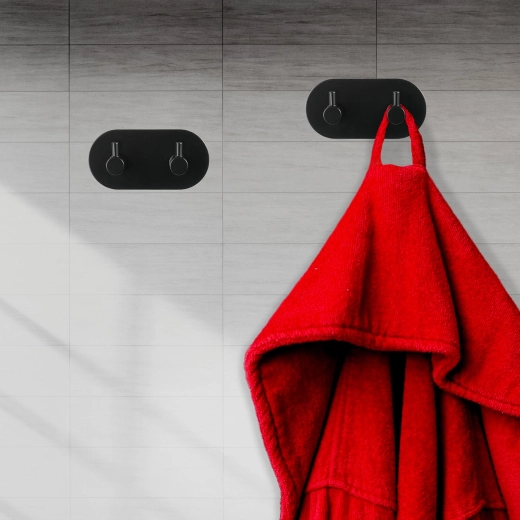 Nowoczesny metalowy design w matowej czerni