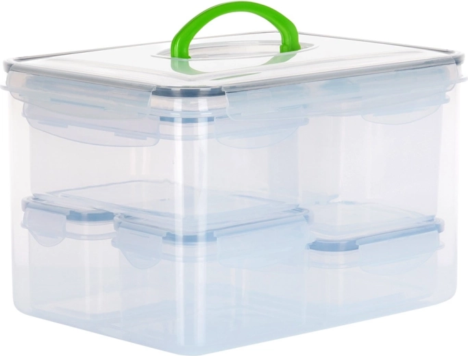 Duże przenośne pudełko z uchwytem