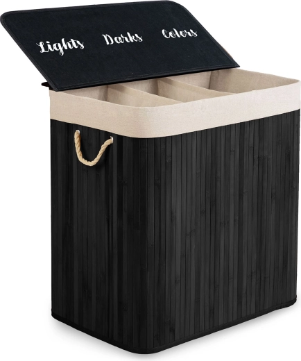 3 komory do szybkiego sortowania prania