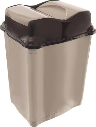 Kosz na śmieci WHIRLPOOL 28 l z uchylną pokrywą, plastikowy, prostokątny