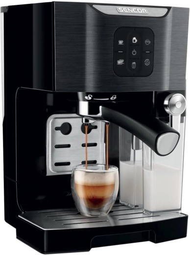 Kolbowy ekspres do kawy Sencor SES 4040BK