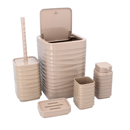 Elegancki, rowkowany, kwadratowy design