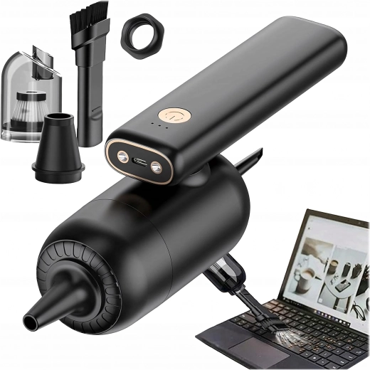 Odkurzanie i wydmuch 2w1 z bogatym zestawem akcesoriów