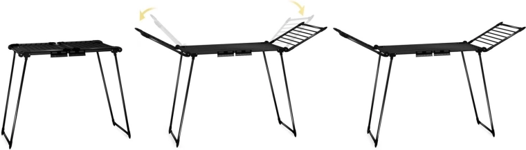 Składane skrzydła i szybkie rozłożenie