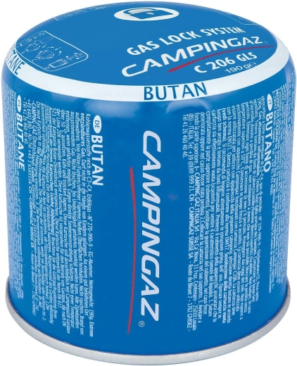 Kartusz Campingaz C206 GLS z zaworem bezpieczeństwa Gas Lock