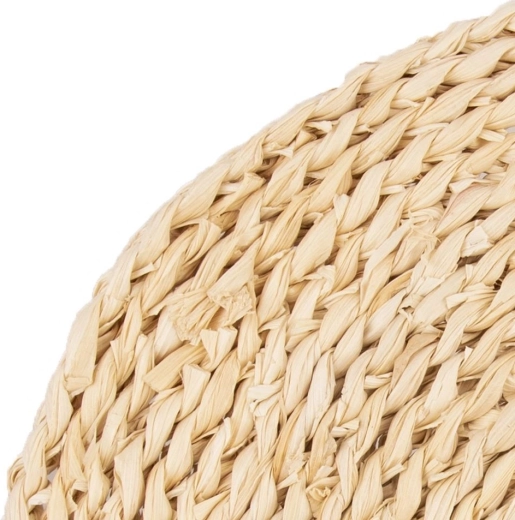 Naturalny materiał i ręczne plecenie