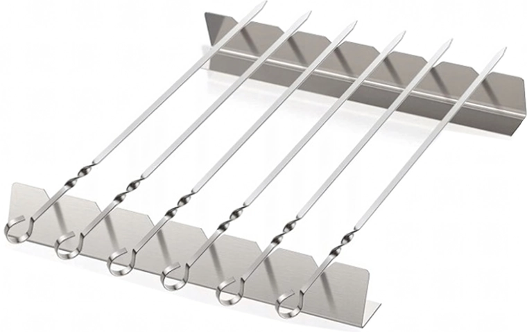 Równomierne grillowanie bez przewracania