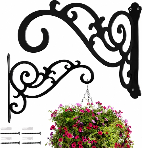 Elegancki ornamentalny uchwyt do zawieszania dekoracji